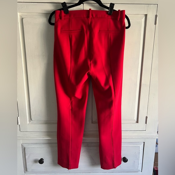 JCREW Cameron pant, 365 High-Rise size 6 in Cherry Red, New - Picture 4 of 7
